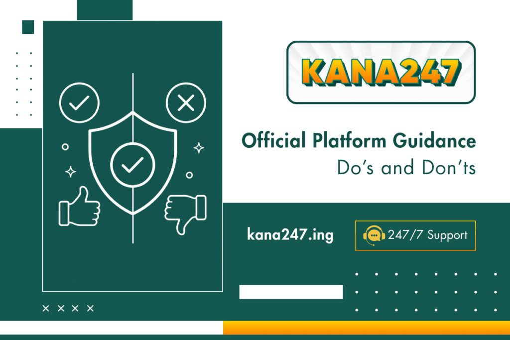Official Platform Guidance – Do’s and Don’ts
